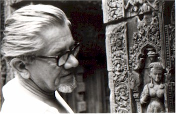 York Wilson in Anghor Wat (1966).