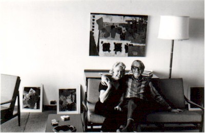 Lela and York Wilson in their Hong Kong flat.